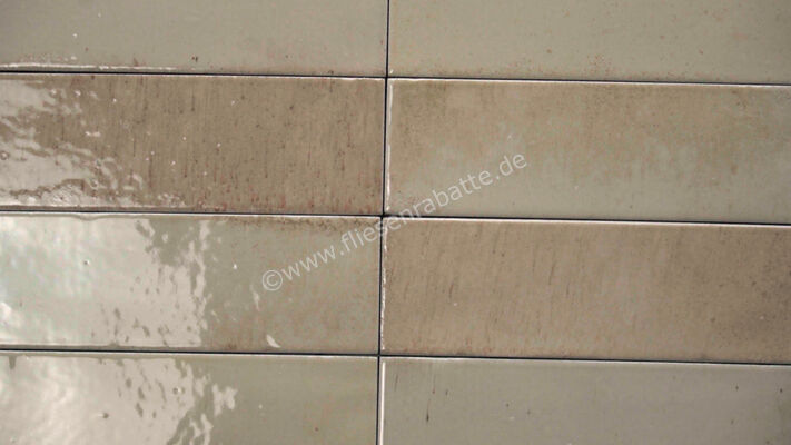  Ragno Gleeze Beige 5x15 cm Wandfliese Glänzend Strukturiert Naturale R8HN | 557458