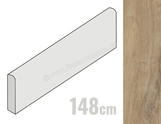  La Fabbrica Ava Il Cerreto Advance Soave 6.5x148 cm Sockel Matt Eben Advance 157112 | 557572