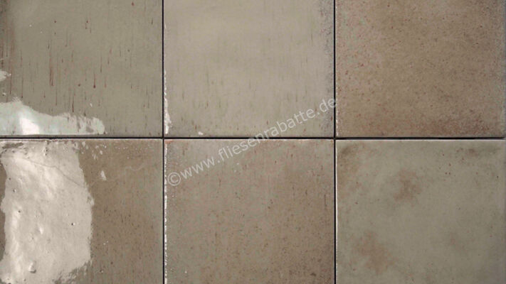  Ragno Gleeze Beige 10x10 cm Wandfliese Glänzend Strukturiert Naturale R8GL | 557578