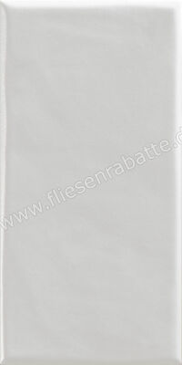  La Fabbrica Ava Grooves White 7.5x15 cm Wandfliese Glänzend Strukturiert Glossy 206006 | 558004