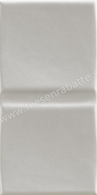  La Fabbrica Ava Grooves Grey 7.5x15 cm Wandfliese Decor Mix Glänzend Strukturiert Glossy 206015 | 558133