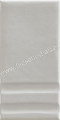  La Fabbrica Ava Grooves Grey 7.5x15 cm Wandfliese Decor Mix Glänzend Strukturiert Glossy 206015 | 558139