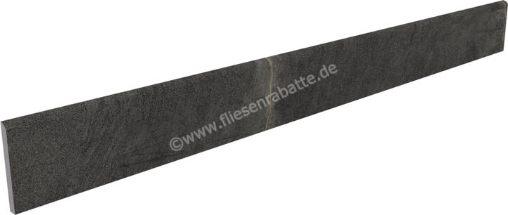  Del Conca Gardena Nero 7x80 cm Sockel Matt Strukturiert Naturale G0GR08R80 | 559105