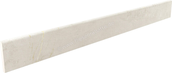  Del Conca Gardena Bianco 7x80 cm Sockel Matt Strukturiert Naturale G0GR10R80 | 559117