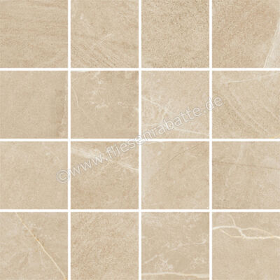  Del Conca Gardena Beige 30x30 cm Mosaik Matt Strukturiert Naturale G3GR01MO | 559120