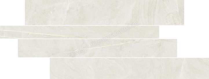  Del Conca Gardena Bianco 30x60 cm Muretto Matt Strukturiert Naturale G8GR10MU | 559162
