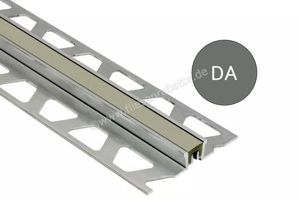  Schlüter Systems DILEX-AKSN Bewegungsfugenprofil Aluminium DA - Dunkelanthrazit Höhe: 10 mm Länge: 2,5 m AKSN100DA | 561190