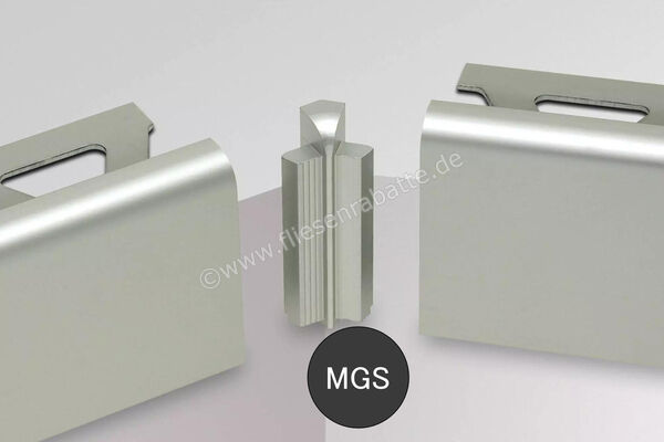  Schlüter Systems RONDEC-STEP Innenecke Aluminium-Vollmaterial Graphitschwarz Höhe: 10 mm I90RS100MGS39 | 561547