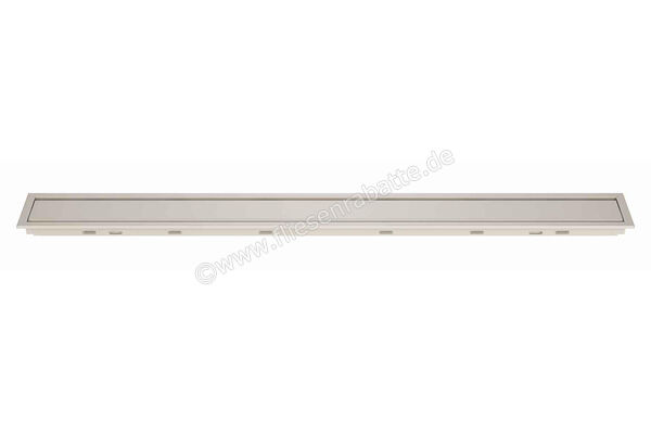  Schlüter Systems KERDI-LINE-A Rost-Rahmenkombination Aufnahmerahmen mit Designabdeckung 70cm H=19mm - Design Solid Edelstahl V4A TSC - Strukturbeschichtet Creme Höhe: 19 mm Länge: 0,7 m KLA19TSC70 | 561817
