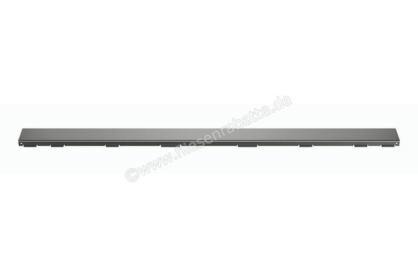  Schlüter Systems KERDI-LINE-A Rost-Rahmenkombination Aufnahmerahmen mit Designabdeckung 70cm H=19mm - Design Solid Edelstahl V4A TSDA - Strukturbeschichtet Dunkelanthrazit Höhe: 19 mm Länge: 0,7 m KLA19TSDA70 | 561820