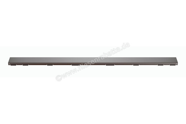 Schlüter Systems KERDI-LINE-A Rost-Rahmenkombination Aufnahmerahmen mit Designabdeckung 100cm H=19mm - Design Solid Edelstahl V4A TSOB - Strukturbeschichtet Bronze Höhe: 19 mm Länge: 1 m KLA19TSOB100 | 561838