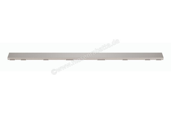  Schlüter Systems KERDI-LINE-A Rost-Rahmenkombination Aufnahmerahmen mit Designabdeckung 70cm H=19mm - Design Solid Edelstahl V4A TSSG - Strukturbeschichtet Steingrau Höhe: 19 mm Länge: 0,7 m KLA19TSSG70 | 561844