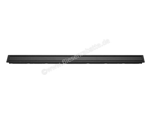  Schlüter Systems KERDI-LINE-A Rost-Rahmenkombination Aufnahmerahmen mit Designabdeckung 50cm H=19mm - Design Solid Edelstahl V4A MGS -Graphitschwarz matt Höhe: 19 mm Länge: 0,5 m KLA19MGS50 | 561865