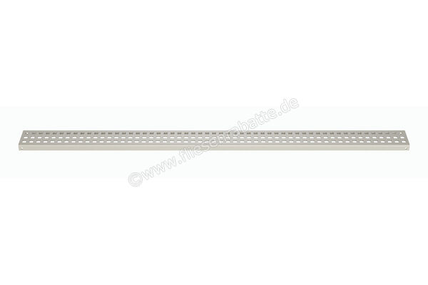  Schlüter Systems KERDI-LINE-B Rost-Rahmenkombination Aufnahmerahmen mit Designabdeckung 50cm H=19mm - Design Square Edelstahl V4A TSBG - Strukturbeschichtet Beigegrau Höhe: 19 mm Länge: 0,5 m KLB19TSBG50 | 561880