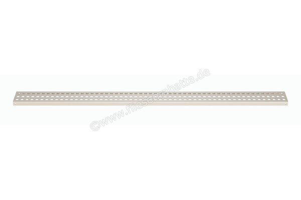 Schlüter Systems KERDI-LINE-B Rost-Rahmenkombination Aufnahmerahmen mit Designabdeckung 70cm H=19mm - Design Square Edelstahl V4A TSC - Strukturbeschichtet Creme Höhe: 19 mm Länge: 0,7 m KLB19TSC70 | 561886