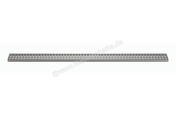  Schlüter Systems KERDI-LINE-B Rost-Rahmenkombination Aufnahmerahmen mit Designabdeckung 50cm H=19mm - Design Square Edelstahl V4A TSG - Strukturbeschichtet Grau Höhe: 19 mm Länge: 0,5 m KLB19TSG50 | 561898