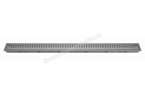  Schlüter Systems KERDI-LINE-B Rost-Rahmenkombination Aufnahmerahmen mit Designabdeckung 50cm H=19mm - Design Square Edelstahl V4A TSG - Strukturbeschichtet Grau Höhe: 19 mm Länge: 0,5 m KLB19TSG50 | 561901
