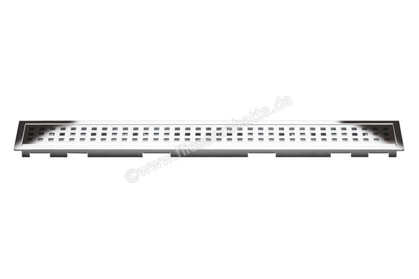  Schlüter Systems KERDI-LINE-B Rost-Rahmenkombination Aufnahmerahmen mit Designabdeckung 50cm H=19mm - Design Square Edelstahl V4A EP - Edelstahl poliert Höhe: 19 mm Länge: 0,5 m KLB19EP50 | 561925