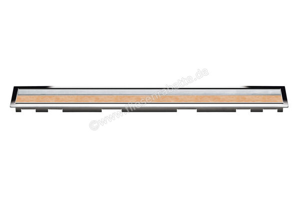  Schlüter Systems KERDI-LINE-C Rost-Rahmenkombination Aufnahmerahmen mit Designabdeckung 50cm H=19mm - Design Framed Tile Edelstahl V4A EP - Edelstahl poliert Höhe: 19 mm Länge: 0,5 m KLCA19EP50 | 561997