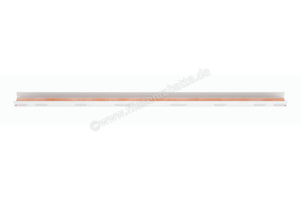  Schlüter Systems KERDI-LINE-C Rost-Rahmenkombination Aufnahmerahmen mit Designabdeckung 70cm H=19mm - Design Framed Tile Edelstahl V4A MBW - Brillantweiß matt Höhe: 19 mm Länge: 0,7 m KLCA19MBW70 | 562009