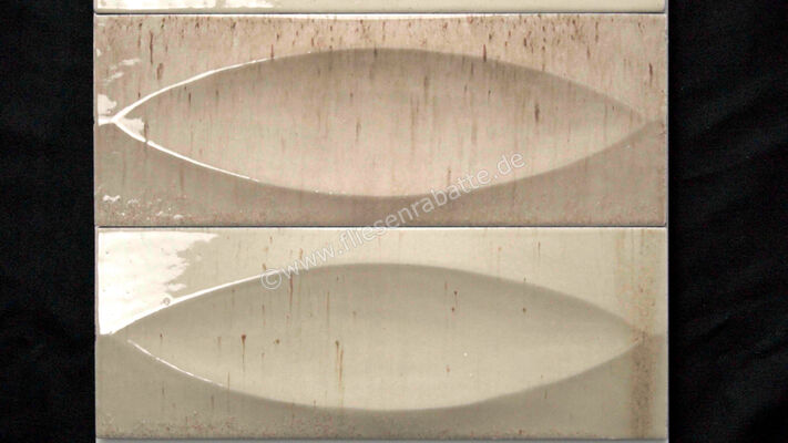  Ragno Gleeze Beige 7.5x20 cm Wandfliese Struttura Eye Glänzend Strukturiert Naturale R8HG | 562054