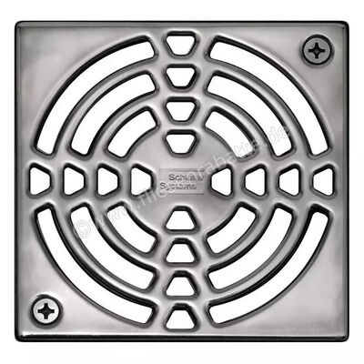  Schlüter Systems KERDI-DRAIN-RO Austauschbarer Entwässerungsrost Classic 15x15cm Edelstahl EB - Edelstahl gebürstet KDGR15ED1S | 562252