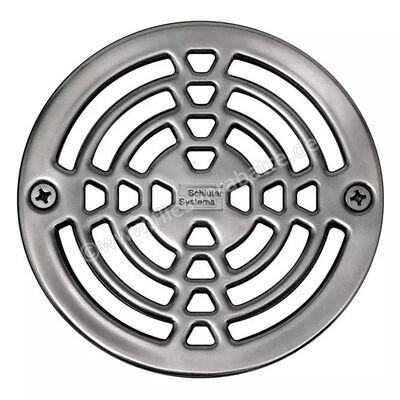  Schlüter Systems KERDI-DRAIN-RO Austauschbarer Entwässerungsrost Classic 15x15cm Edelstahl EB - Edelstahl gebürstet KDGR15ED1SR | 562255