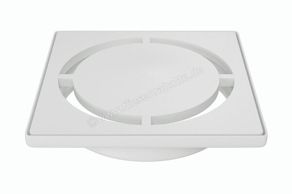  Schlüter Systems KERDI-DRAIN-STYLE Rost-Rahmen-Set mit Geruchsverschluss Design 7 Pure Edelstahl V4A MBW - Brillantweiß matt KDIF10MBWD7GV | 562612
