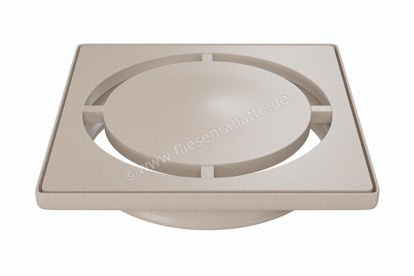  Schlüter Systems KERDI-DRAIN-STYLE Rost-Rahmen-Set mit Geruchsverschluss Design 7 Pure Edelstahl V4A TSC - Strukturbeschichtet Creme KDIF10TSCD7GV | 562621