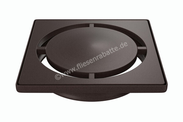  Schlüter Systems KERDI-DRAIN-STYLE Rost-Rahmen-Set mit Geruchsverschluss Design 7 Pure Edelstahl V4A TSOB - Strukturbeschichtet Bronze KDIF10TSOBD7GV | 562633