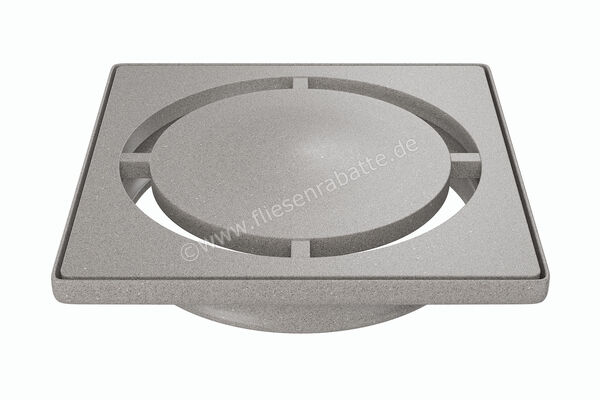  Schlüter Systems KERDI-DRAIN-STYLE Rost-Rahmen-Set mit Geruchsverschluss Design 7 Pure Edelstahl V4A TSSG - Strukturbeschichtet Steingrau KDIF10TSSGD7GV | 562636