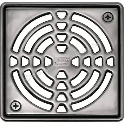  Schlüter Systems KERDI-DRAIN-RRE Rost-Rahmen-Set Design 1 Classic Edelstahl EB - Edelstahl gebürstet KDR15ED1S | 562867