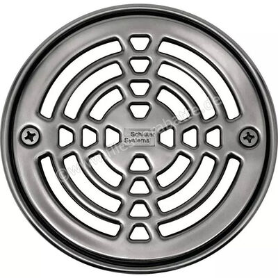  Schlüter Systems KERDI-DRAIN-RRE Rost-Rahmen-Set Design 1 Classic Round Edelstahl EB - Edelstahl gebürstet KDR15ED1SR | 562870