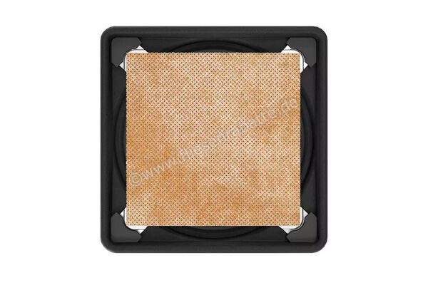  Schlüter Systems KERDI-DRAIN-RRE Rost-Rahmen-Set Design 4 Tile Edelstahl MGS - Graphitschwarz matt KDR10MGSD4 | 562873