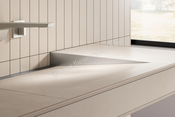  Schlüter Systems WASHBASINPROFILE-WW Gefällekeile rechts und links passend zu Waschtisch KERDI-BOARD-WW Edelstahl V4A EB - Edelstahl gebürstet KBWASR1EB | 562972