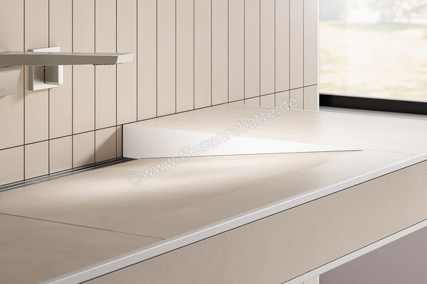  Schlüter Systems WASHBASINPROFILE-WW Gefällekeile rechts und links passend zu Waschtisch KERDI-BOARD-WW Aluminium MBW - Brillantweiß matt KBWASR1MBW | 562978