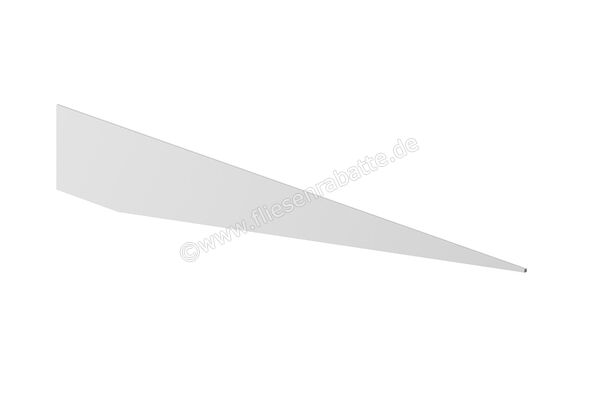  Schlüter Systems WASHBASINPROFILE-WS Gefällekeile rechts und links inkl. Dekorprofil passend zu Waschtisch KERDI-BOARD-WS Aluminium MBW - Brillantweiß matt KBWASR2MBW | 563035