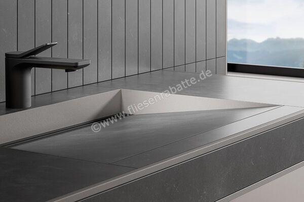  Schlüter Systems WASHBASINPROFILE-WS Gefällekeile rechts und links inkl. Dekorprofil passend zu Waschtisch KERDI-BOARD-WS Aluminium TSBG - Strukturbeschichtet Beigegrau KBWASR2TSBG | 563050