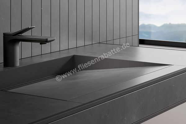  Schlüter Systems WASHBASINPROFILE-WS Gefällekeile rechts und links inkl. Dekorprofil passend zu Waschtisch KERDI-BOARD-WS Aluminium TSDA - Strukturbeschichtet Dunkelanthrazit KBWASR2TSDA | 563062