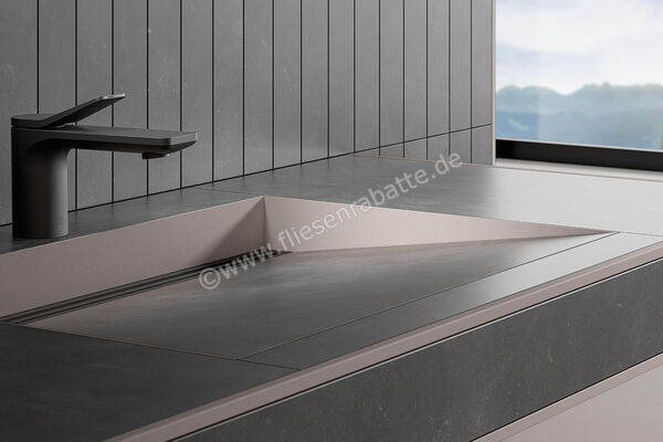  Schlüter Systems WASHBASINPROFILE-WS Gefällekeile rechts und links inkl. Dekorprofil passend zu Waschtisch KERDI-BOARD-WS Aluminium TSI - Strukturbeschichtet Elfenbein KBWASR2TSI | 563074