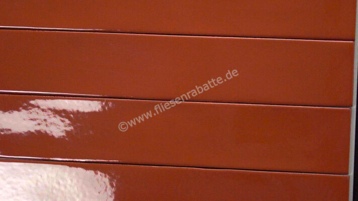  Marazzi Luz Aragosta 5.3x30 cm Wandfliese Glänzend Strukturiert Lux MFLL | 563197