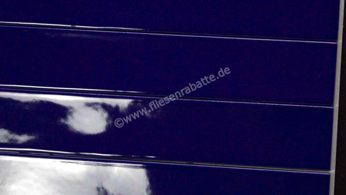  Marazzi Luz Cobalto 5.3x30 cm Wandfliese Glänzend Strukturiert Lux MFMS | 563209