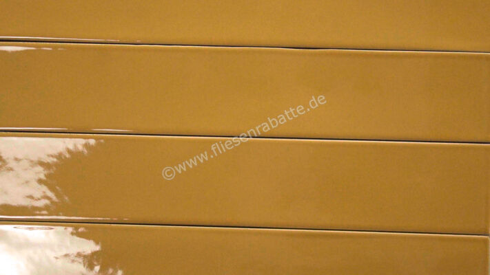 Marazzi Luz Giallo 5.3x30 cm Wandfliese Glänzend Strukturiert Lux MFLJ | 563212