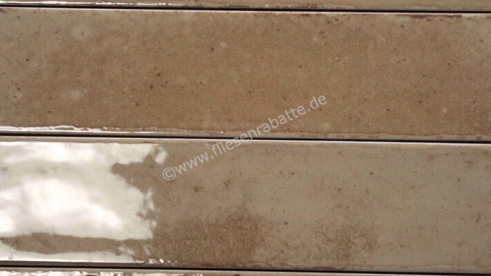  Dune Ceramica Agadir Arena 7x28 cm Wandfliese AP Glänzend Strukturiert Gloss 188759 | 563906