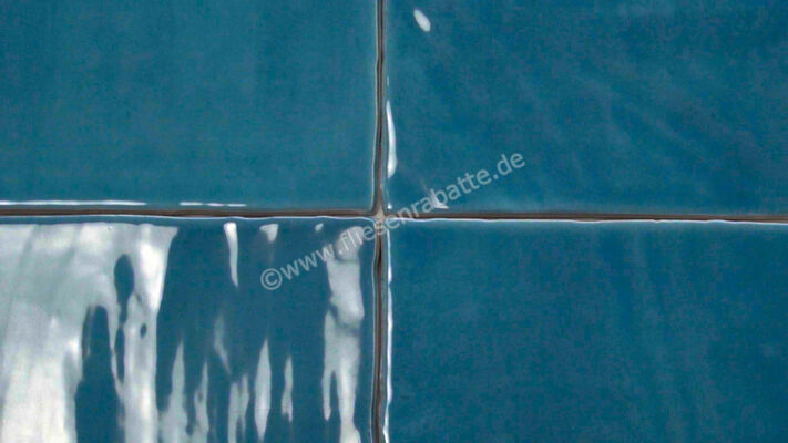  Dune Ceramica Tabarca Cielo 15x15 cm Wandfliese Glänzend Strukturiert Gloss 188250 | 563948