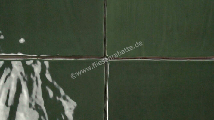  Dune Ceramica Tabarca Verde 15x15 cm Wandfliese Glänzend Strukturiert Gloss 188251 | 563963
