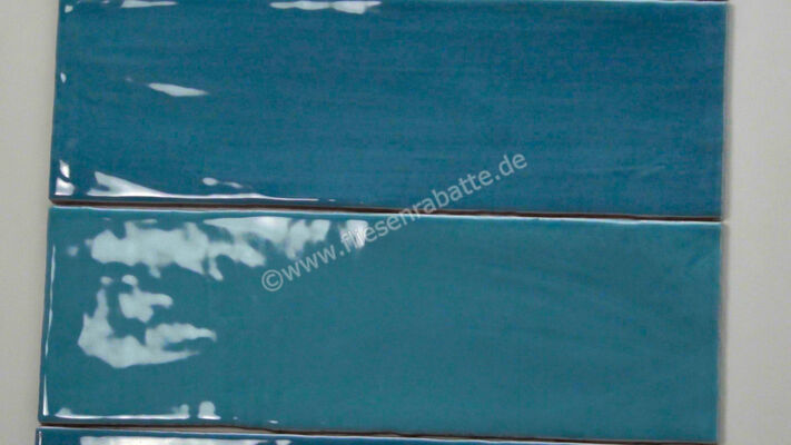  Dune Ceramica Tabarca Cielo 7.5x23 cm Wandfliese Glänzend Strukturiert Gloss 188259 | 563972