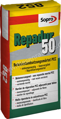  Sopro Bauchemie Repadur 50 Betoninstandsetzungsmörtel PCC - 852 25 kg Sack 7785225 | 564002