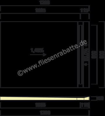  Sopro Bauchemie Sopro ShowerBase Line Duschelement 120x90x5 cm extrudierten Polystyrol-Hartschaum (XPS) 8045901 | 564077