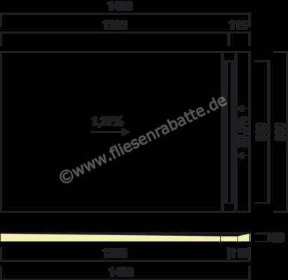  Sopro Bauchemie Sopro ShowerBase Line Duschelement 140x90x5 cm extrudierten Polystyrol-Hartschaum (XPS) 8046001 | 564083